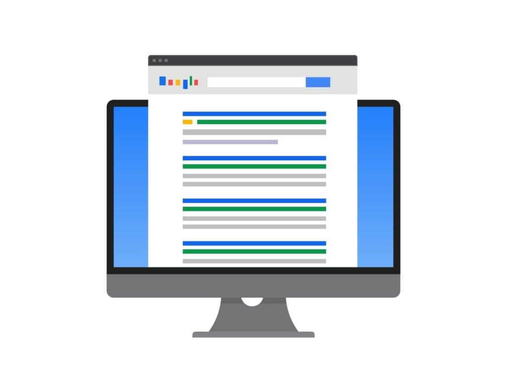 Search Result - SEO Concept Google Ads