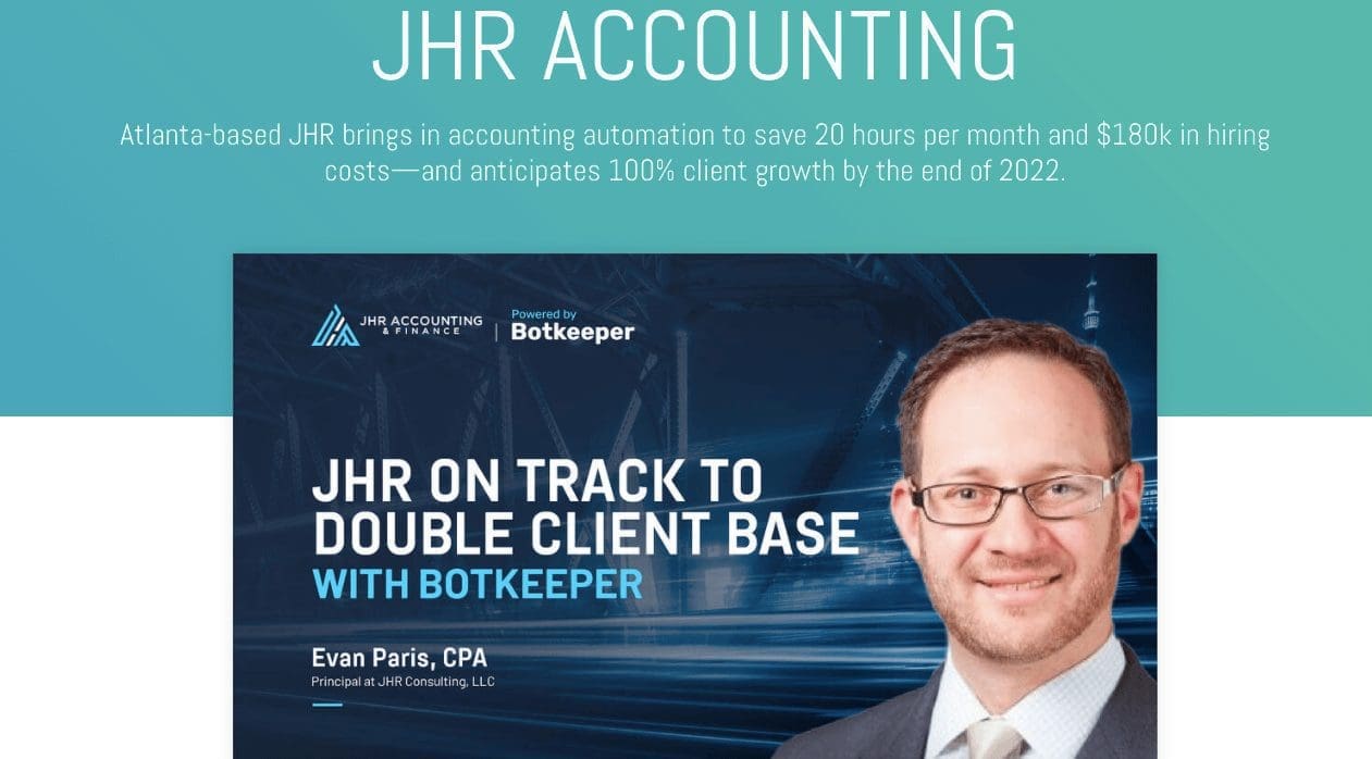 JHR Accounting firm case study example